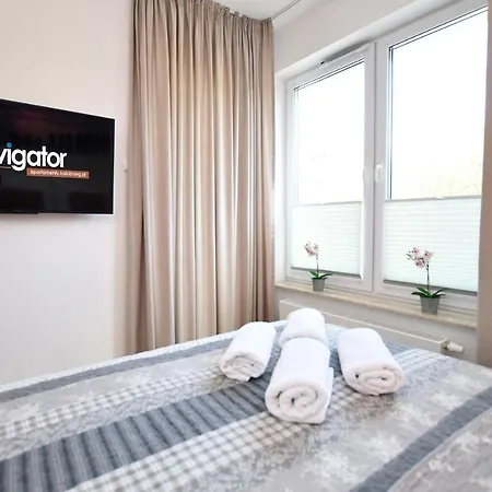Nadmorskie Tarasy Navigator Baseny Sauna, Silownia Gratis Kołobrzeg Zewnętrze zdjęcie
