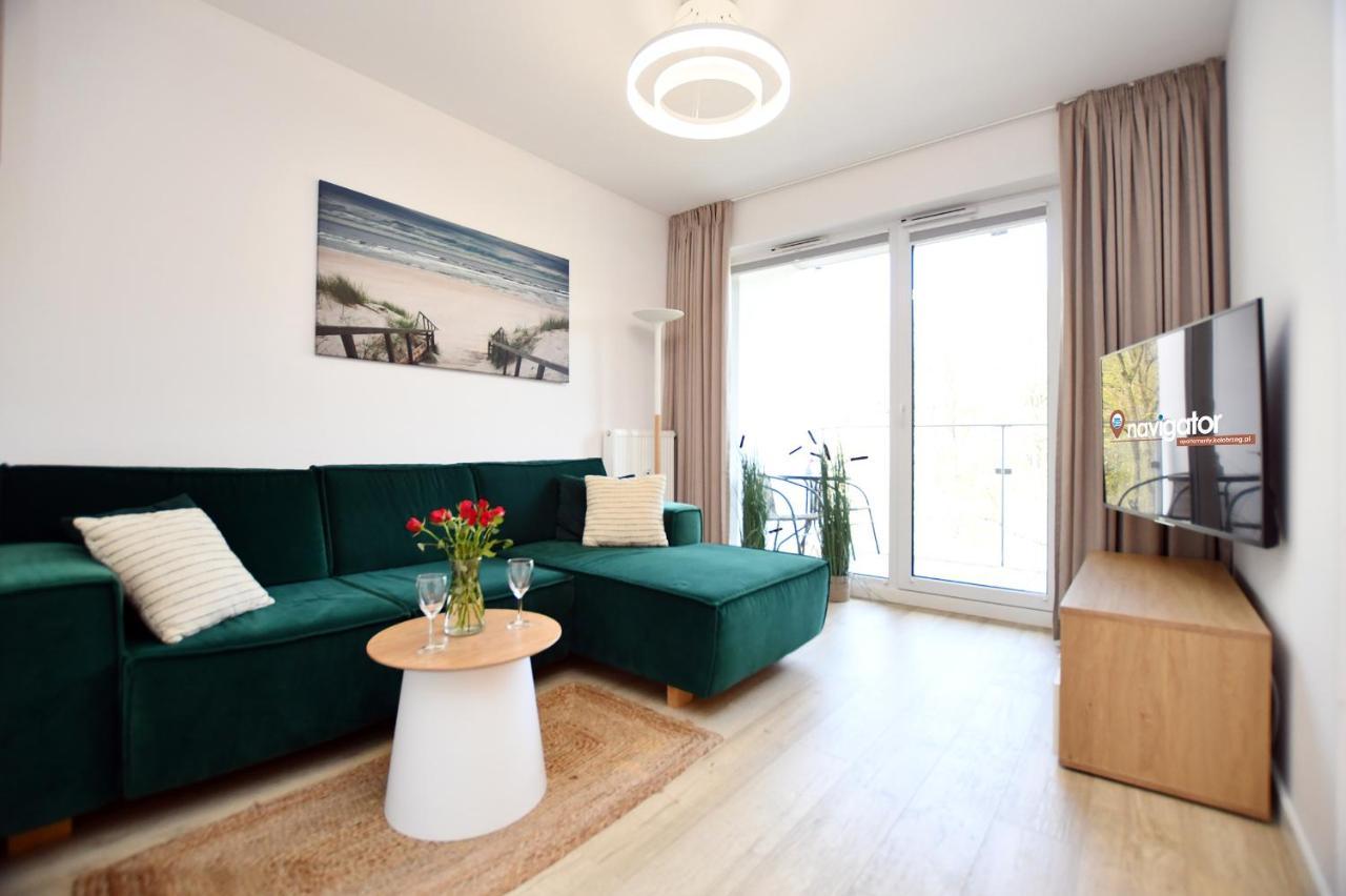 Apartament Nadmorskie Tarasy Navigator Baseny Sauna, Silownia Gratis Kołobrzeg